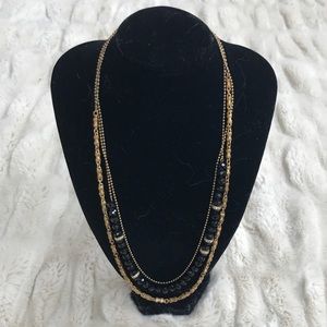 J Crew multi strand necklace